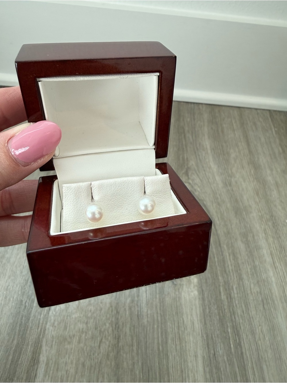 Sea Magic by Mikimoto Freshwater Pearl Stud Earrings Sterling Silver